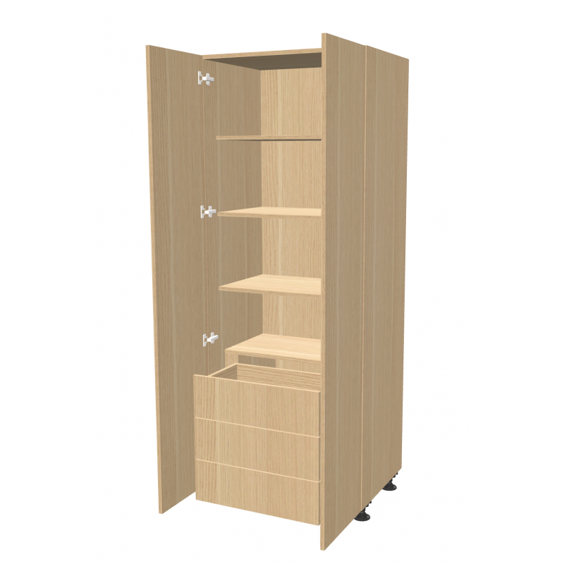 Wardrobe with drawers and shelves-Wardrobes-MyWardrobe