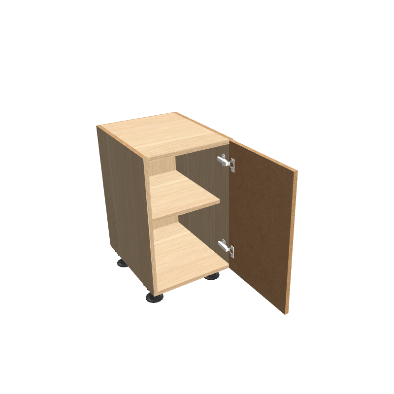 Single Base Unit - MDF Sprayed Front-Base units-MyWardrobe